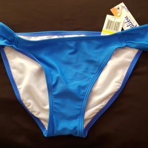 🆕️ MEDIUM Malibu Blue Bikini Bottom Swimwear